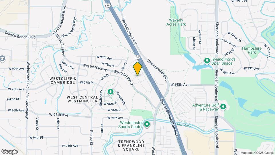 AMLI At Westcliff Apartments And Nearby Westminster Apartments For Rent Map