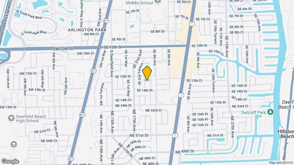 1312 SE 3rd Ave Map and Location Details