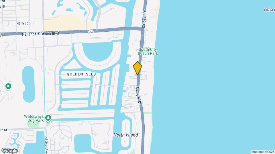 1981 S Ocean Dr Map and Location Details