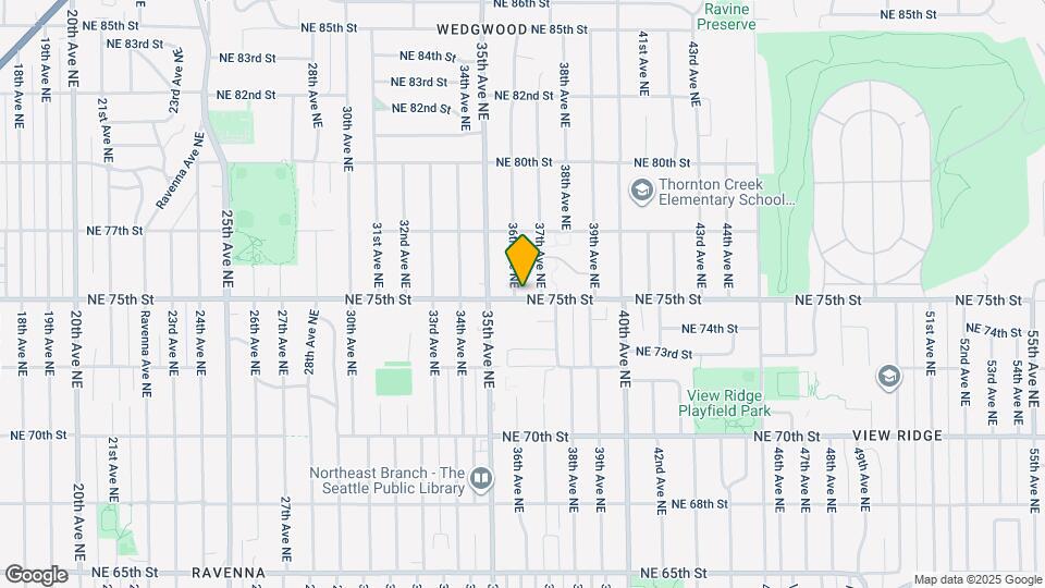 3602 NE 75th St Map and Location Details