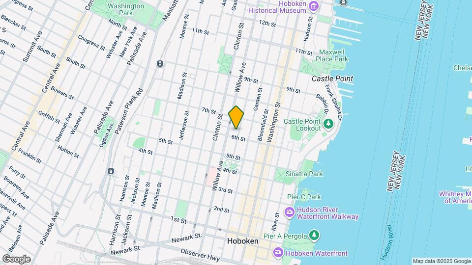 606 Park Ave Map and Location Details