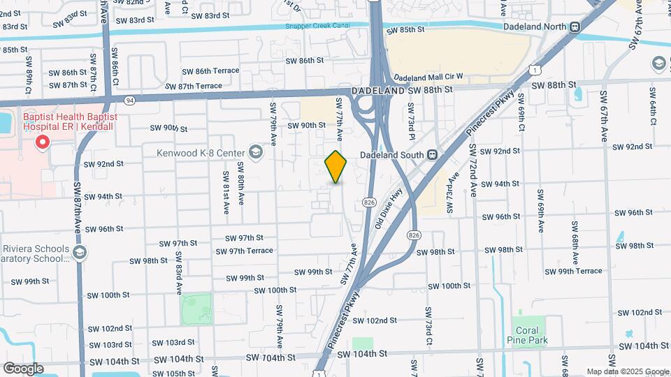 9400 SW 77th Ave, Unit N6 Mapa y Detalles de la Ubicación