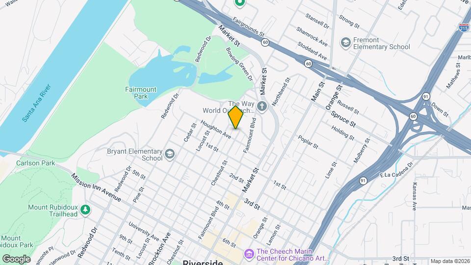 2937 Chestnut St Map and Location Details