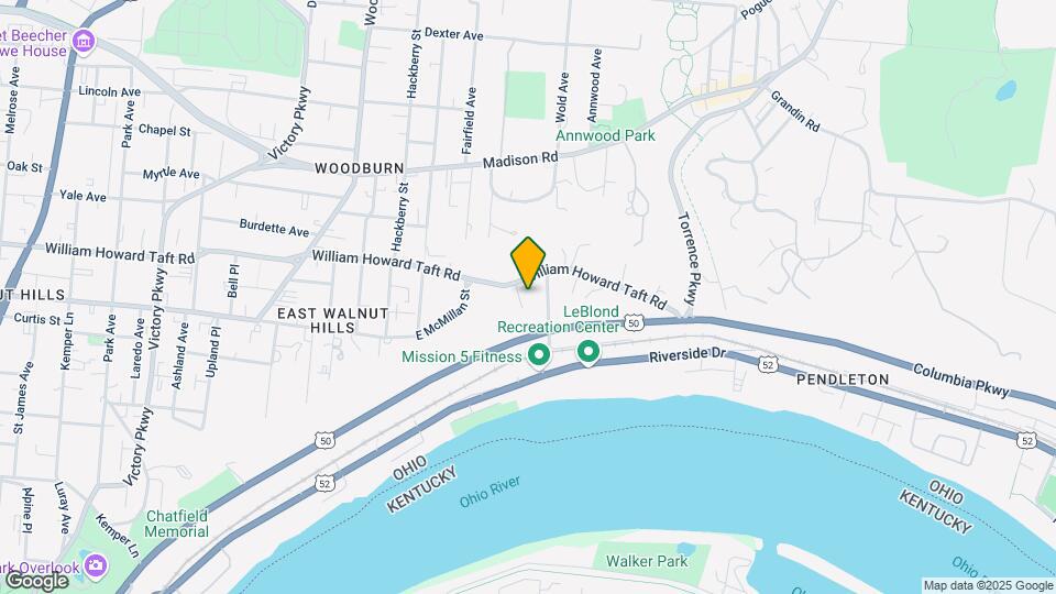 1815 William Howard Taft Rd, Unit 704 Map and Location Details