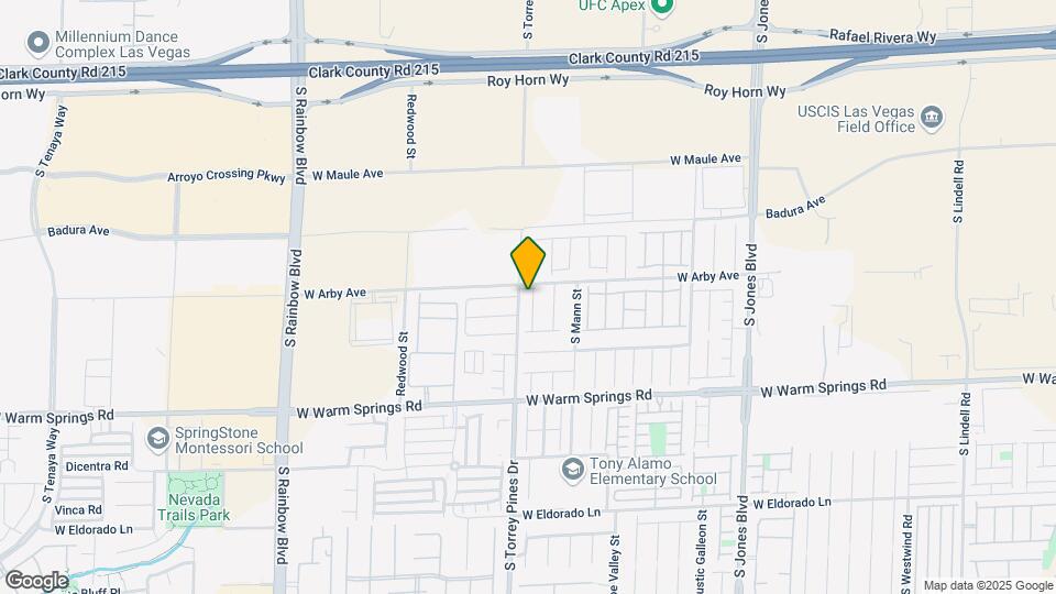 7119 W Steele Canyon St Map and Location Details