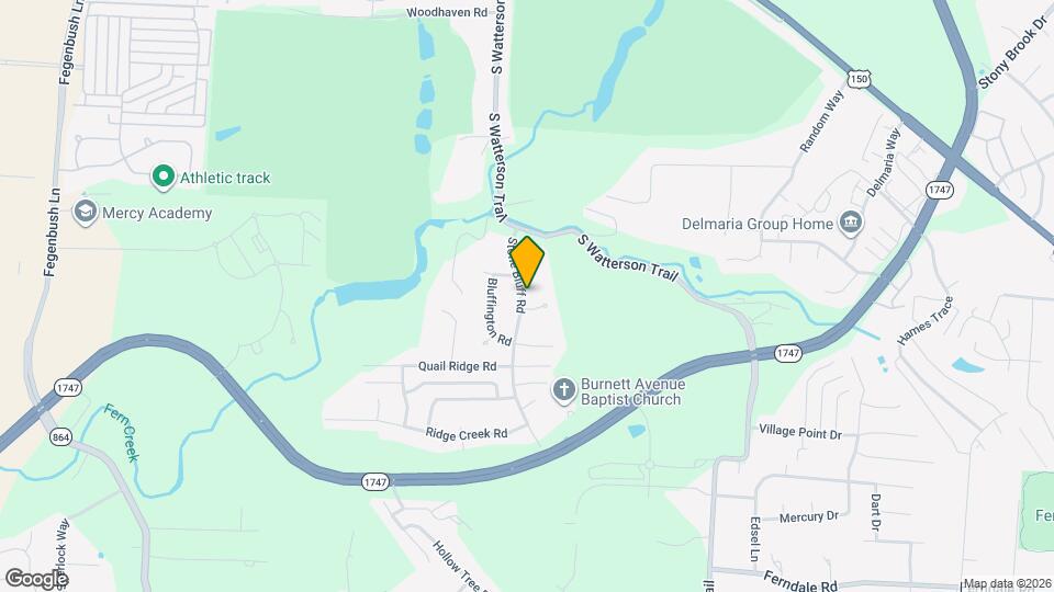 5803 Stone Bluff Rd Map and Location Details