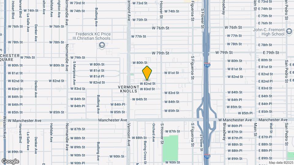 859 W 82nd St Map and Location Details