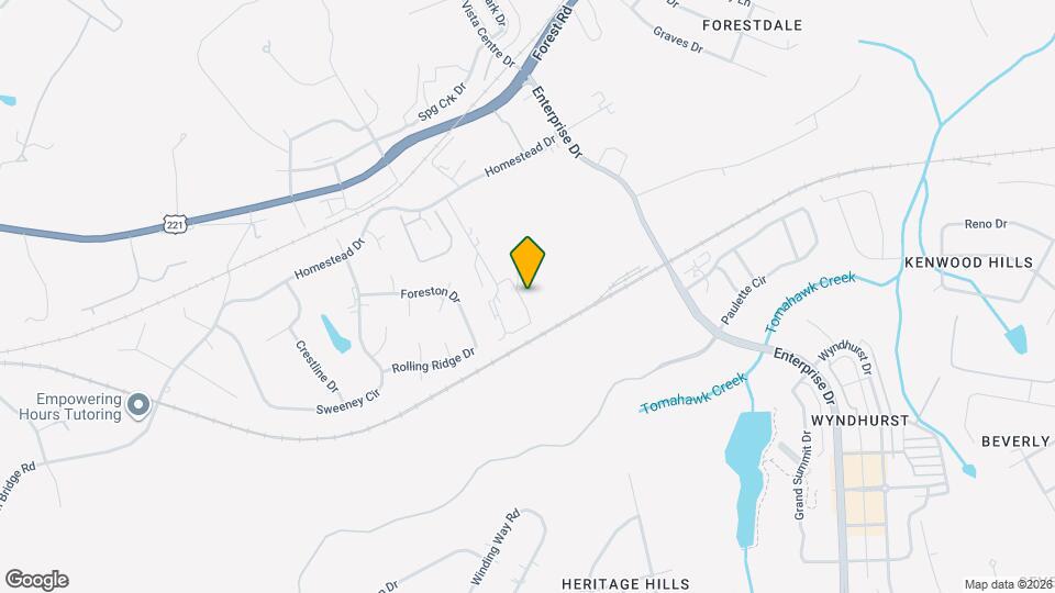 1086 Blane Dr Map and Location Details