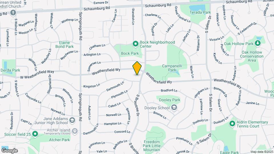 1220 Kingston Ln Map and Location Details