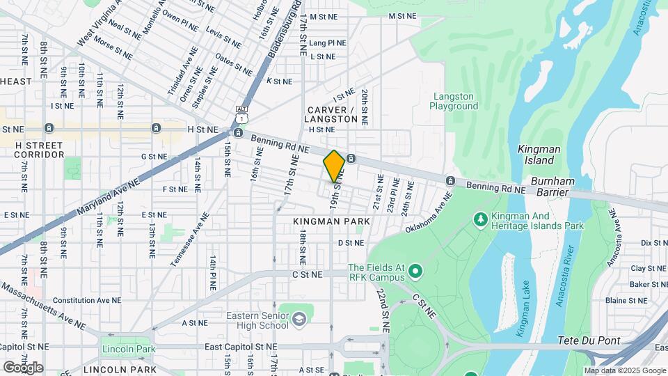 628 19th St NE Map and Location Details