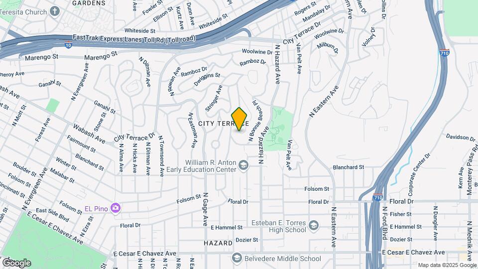 1059 Buelah Cir Map and Location Details