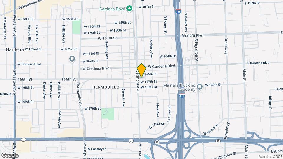 845 W 167th St Map and Location Details