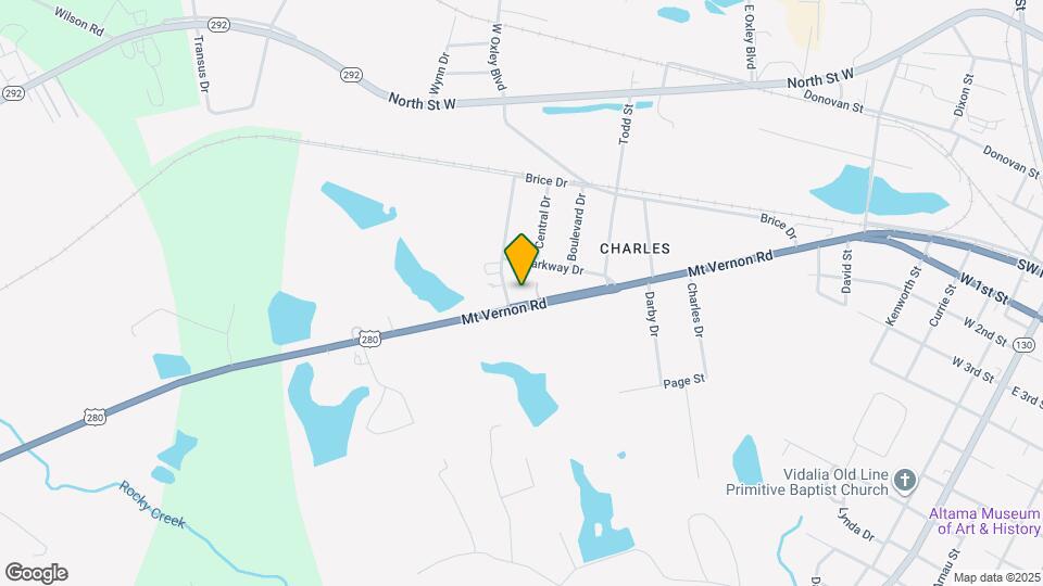 1505 Mt Vernon Rd Map and Location Details