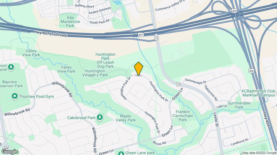 129 Huntington Park Dr Map and Location Details