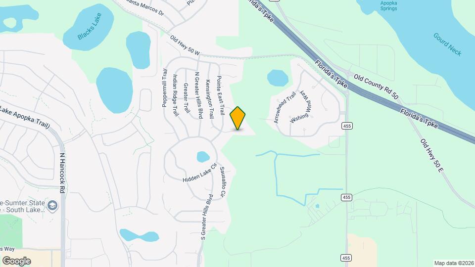 15920 Lake Orienta Ct Map and Location Details