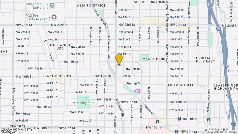 1013 NW 17th St Map and Location Details