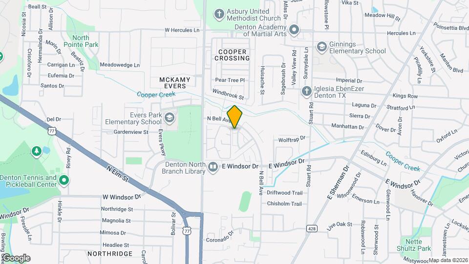 3225 Hollycreek St Map and Location Details