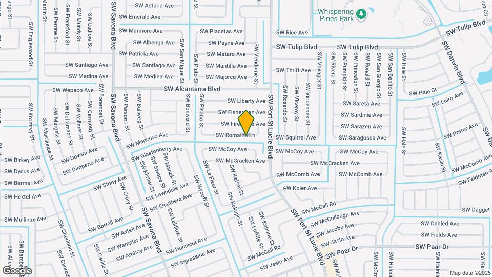 1002 SW Romaine Ln Mapa y Detalles de la Ubicación