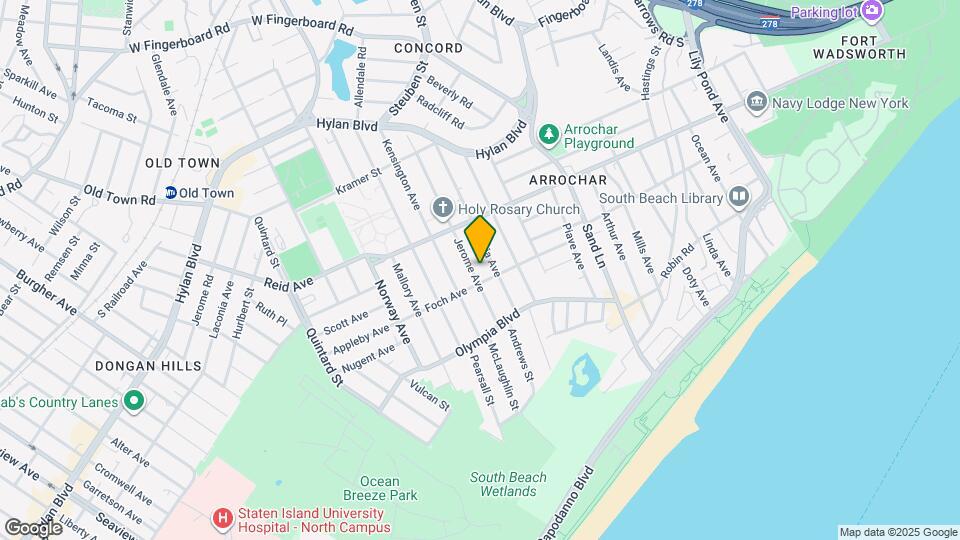 193 Jerome Ave, Unit 1st floor Mapa y Detalles de la Ubicación