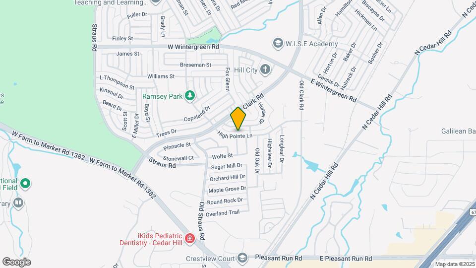 214 High Pointe Ln Mapa y Detalles de la Ubicación