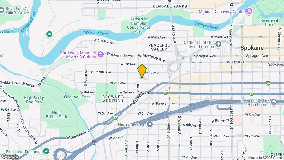 1818 W 2nd Ave Mapa y Detalles de la Ubicación