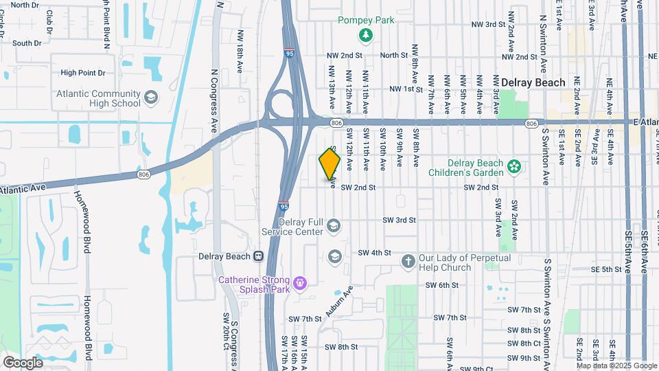 146 SW 13th Ave Map and Location Details