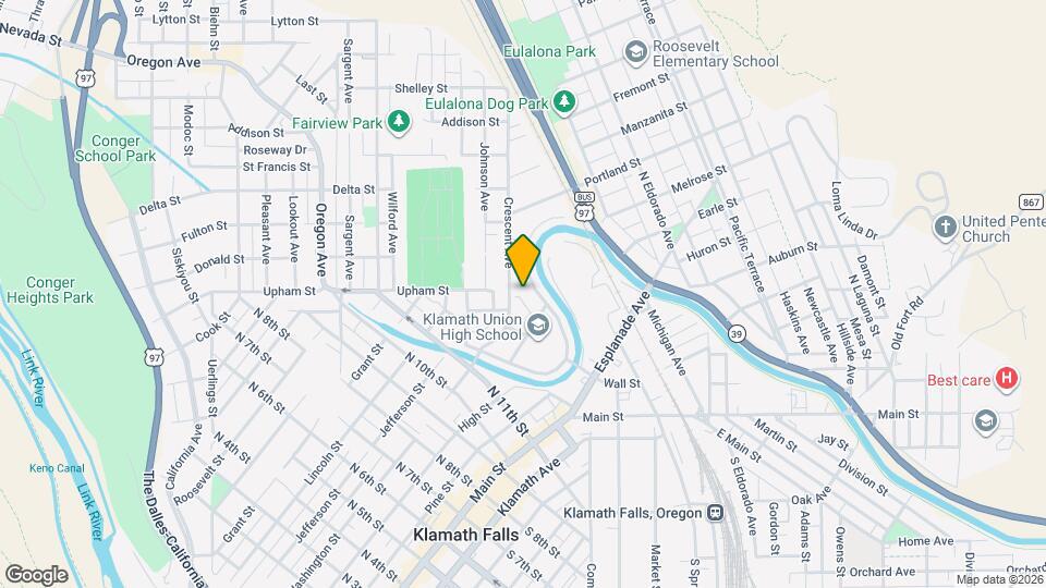 1117 N Alameda Ave Map and Location Details