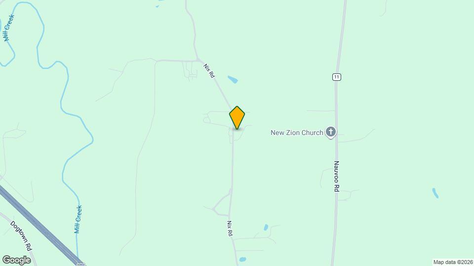 1396 Nix Rd Mapa y Detalles de la Ubicación