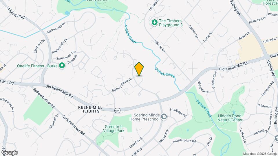 6413 Blarney Stone Ct Map and Location Details