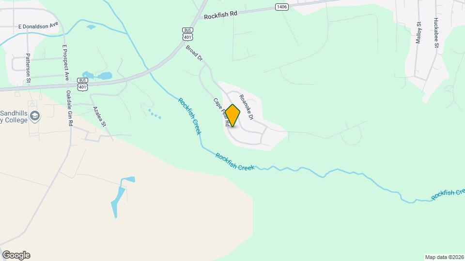 499 Cape Fear Rd Map and Location Details