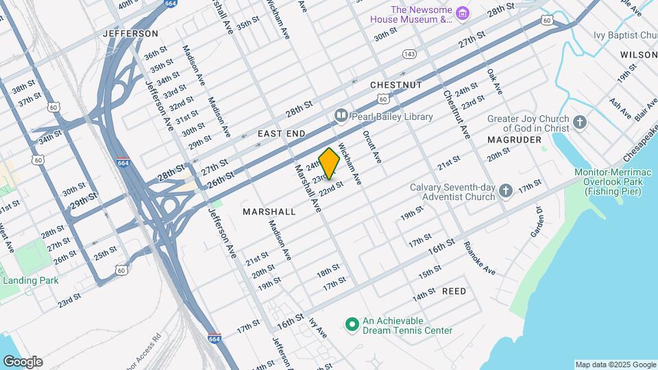 829 22nd St Map and Location Details
