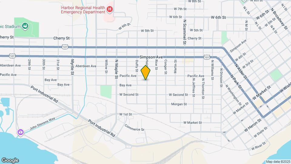 2100 Bay Ave Map and Location Details