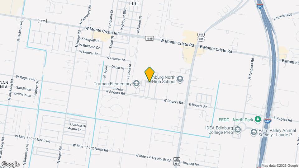 15 N Edison Ave Mapa y Detalles de la Ubicación