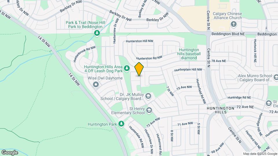 203 Huntington Park Bay NW Map and Location Details