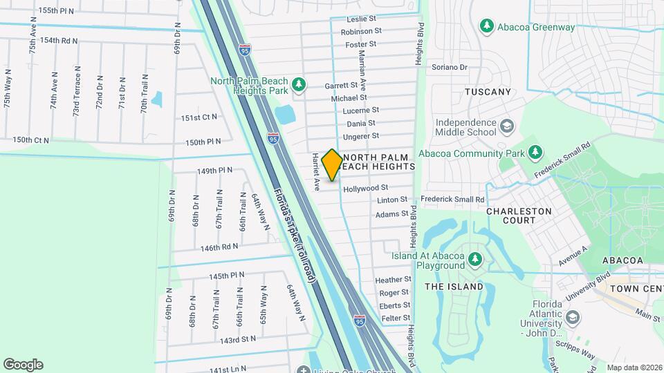 6321 Hollywood St Mapa y Detalles de la Ubicación