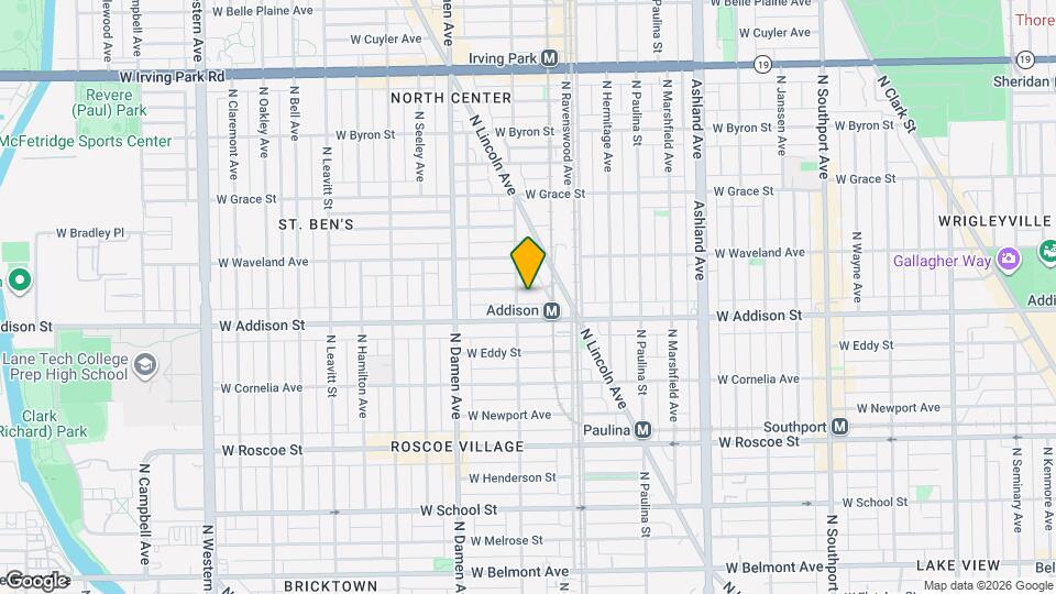 1835 W Patterson Ave Mapa y Detalles de la Ubicación