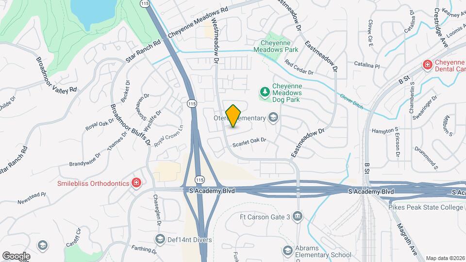 1231 Whistler Hollow Dr Map and Location Details