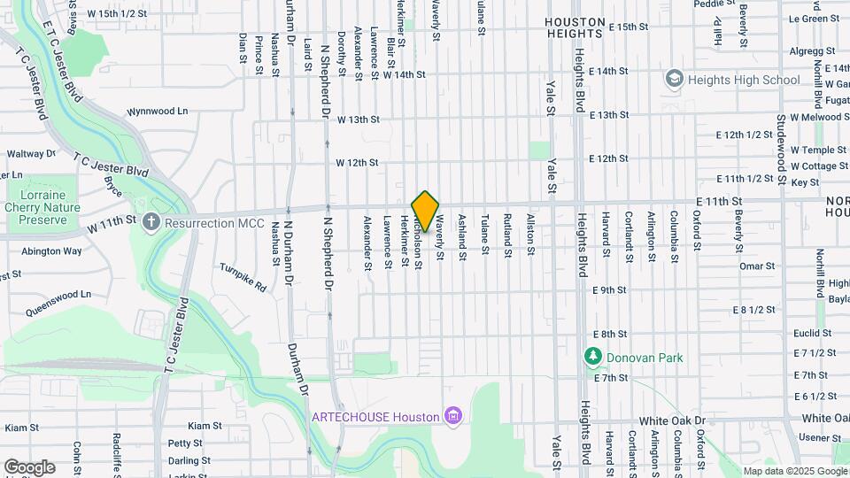 1010 Nicholson St Map and Location Details
