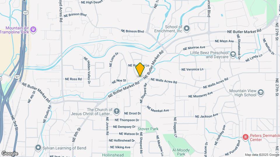 2939 NE Quiet Canyon Dr Map and Location Details