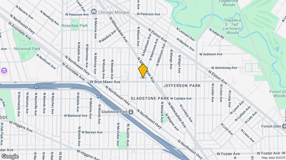 5600 N Marmora Ave Map and Location Details