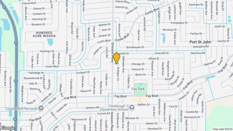 6538 W Baker Cir Map and Location Details