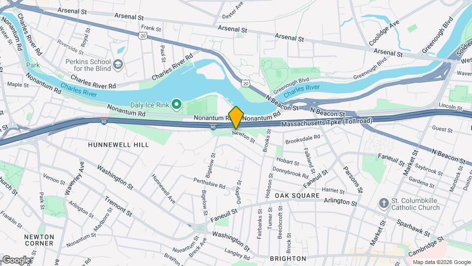 128 Newton St, Unit 2 Mapa y Detalles de la Ubicación