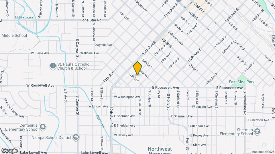 1120 13th Ave S Map and Location Details