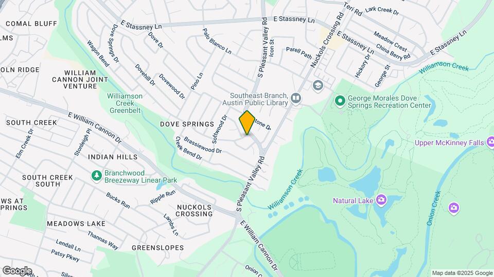 5001 Dove Springs Dr Map and Location Details