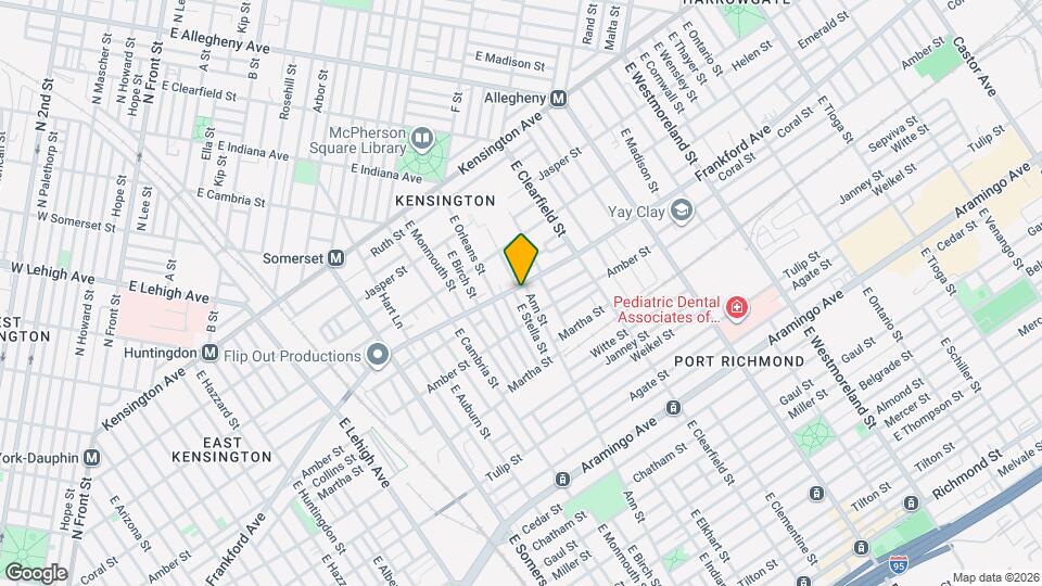 2987 Frankford Ave Map and Location Details