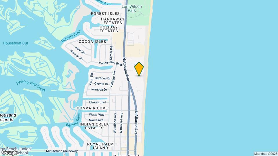 650 N Atlantic Ave Map and Location Details