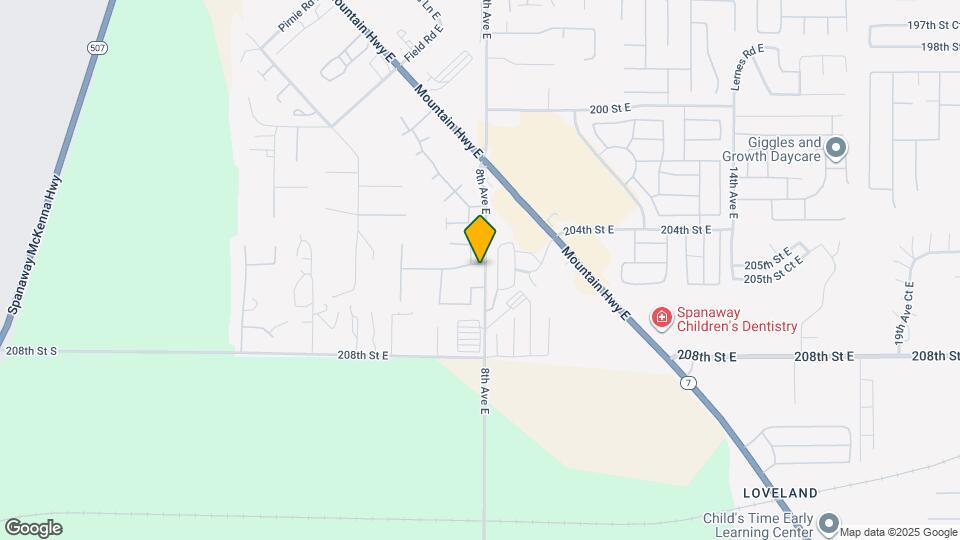 730 205th St Ct E Mapa y Detalles de la Ubicación