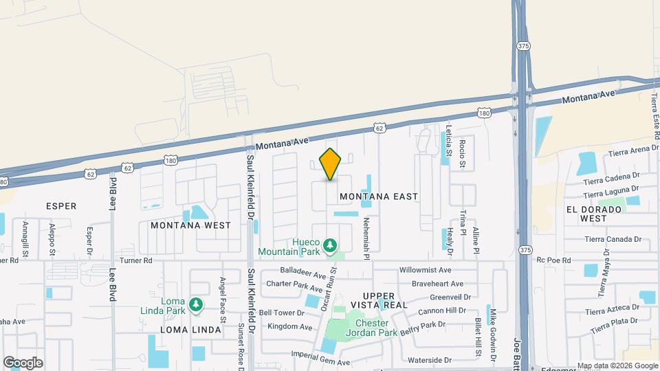 3712 Prairie Rose St Map and Location Details