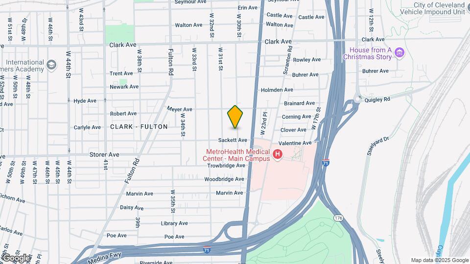 3312 W 30th St Map and Location Details