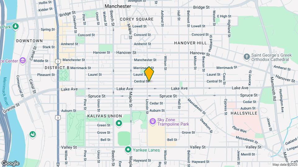 357 Central St, Unit #2 Map and Location Details